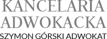 adwokat szymon gorski - logo